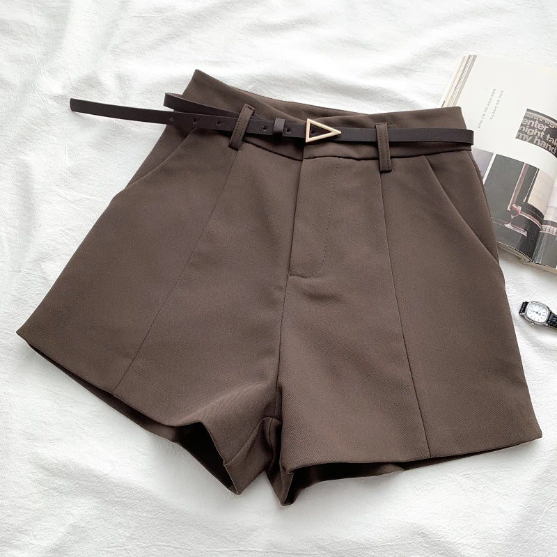 High Waist Shorts – Tailored Summer Casual Shorts With Breathable Fabric