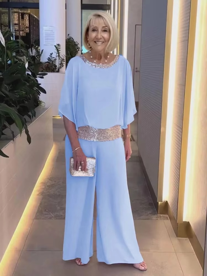 Formal Co-Ord Set – Tailored Co-Ord Outfit With Structured Fabric Blend