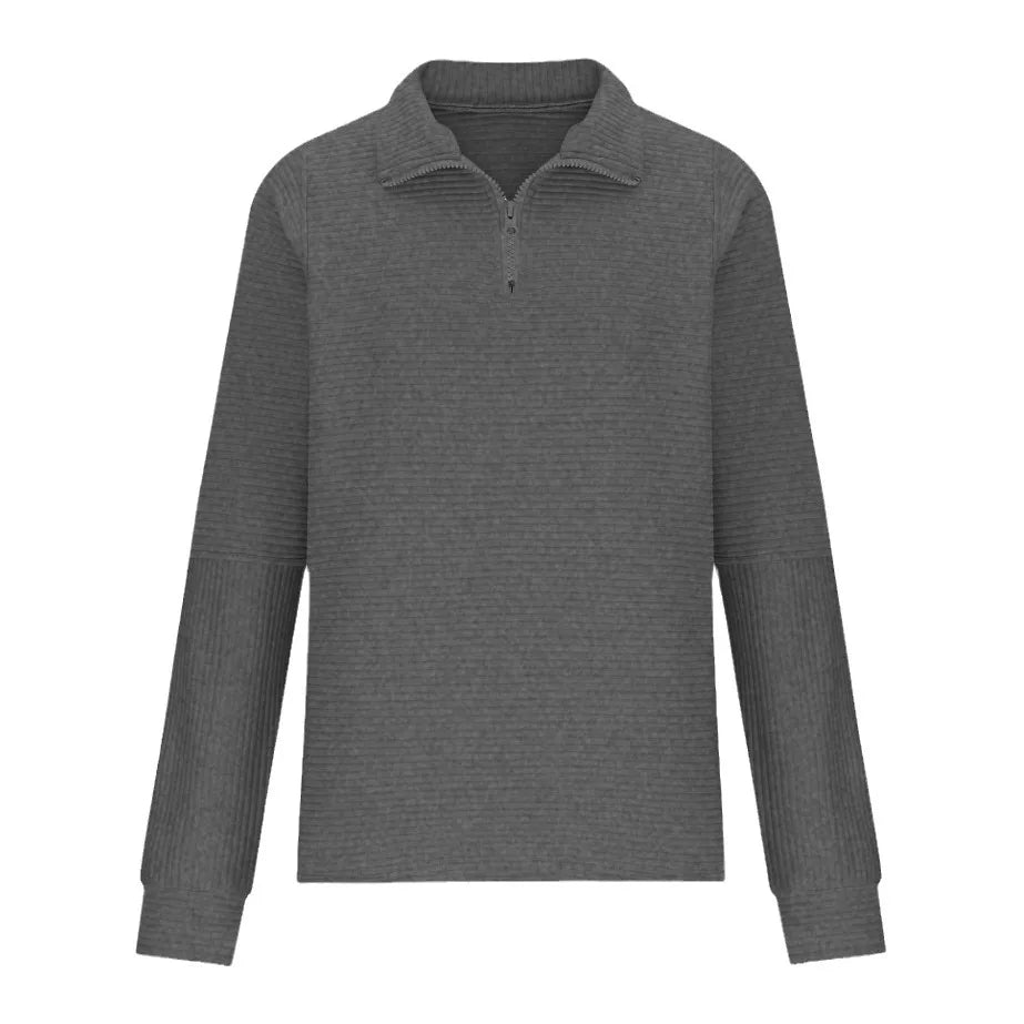 Sudadera Mujer con Capucha y Cremallera, Diseño Holgado, Estampado Hueso de Serpiente - Sudadera Negra para Otoño/Invierno