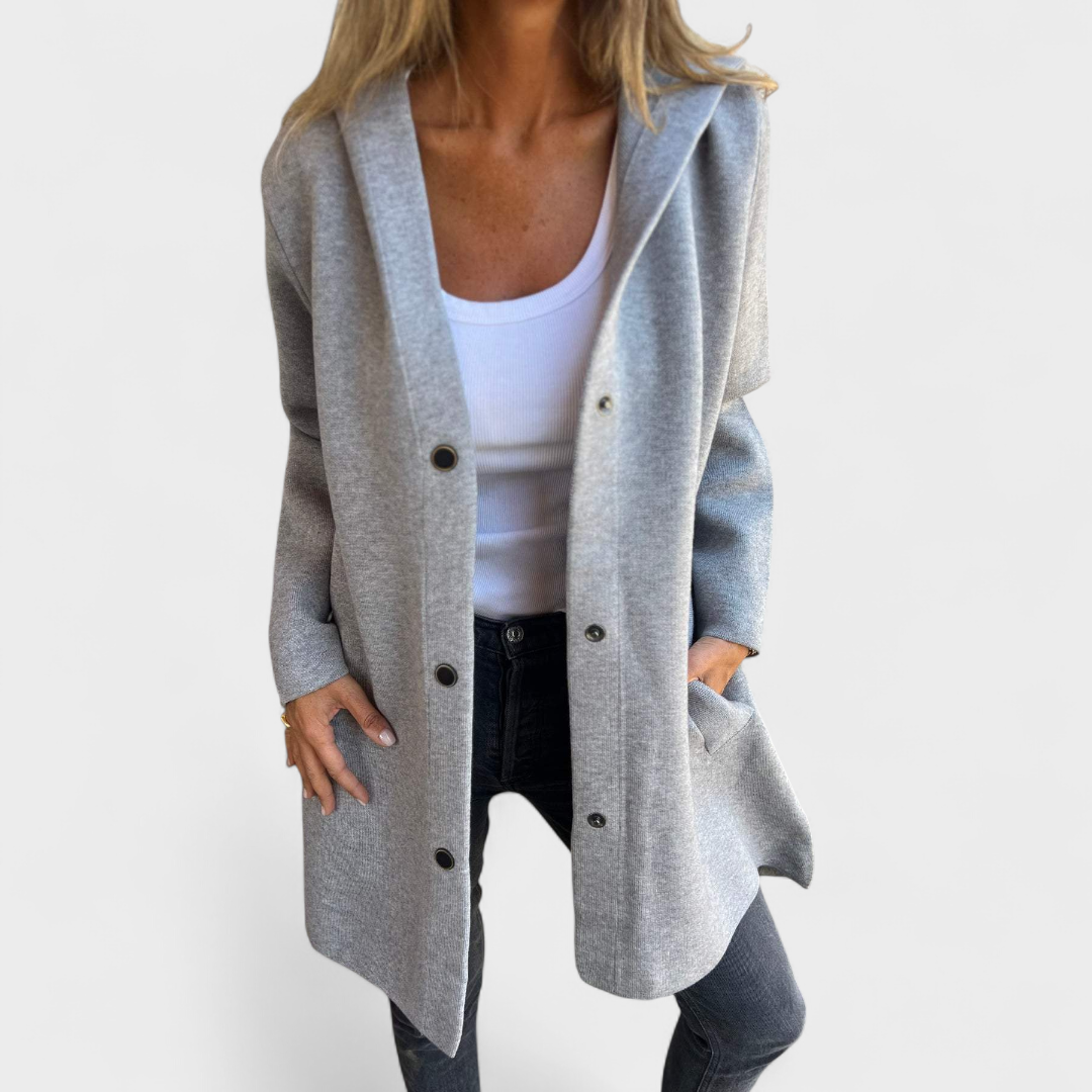 Casaco Urbano Com Capuz – Versátil, Leve e Confortável Para Inverno Casual