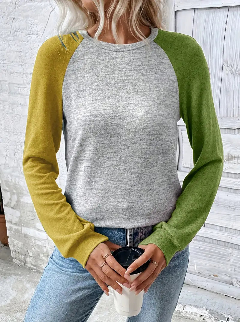 Casual Round Neck Shirt - Lightweight, Comfortable Everyday Wear Tee