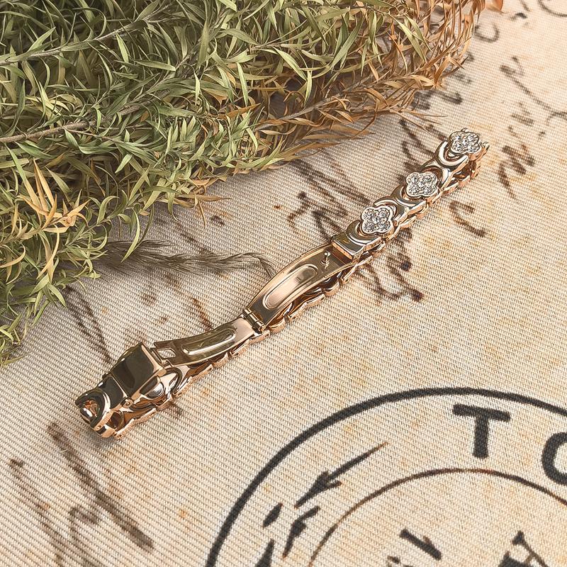 Magnetic Copper Bangle – Elegant Polished Copper Bracelet for Women’s Fashion