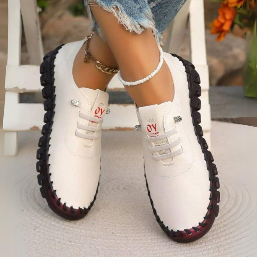 Sapatos Confortáveis Femininos - Mocassins Ortopédicos Leves e Versáteis para Caminhar