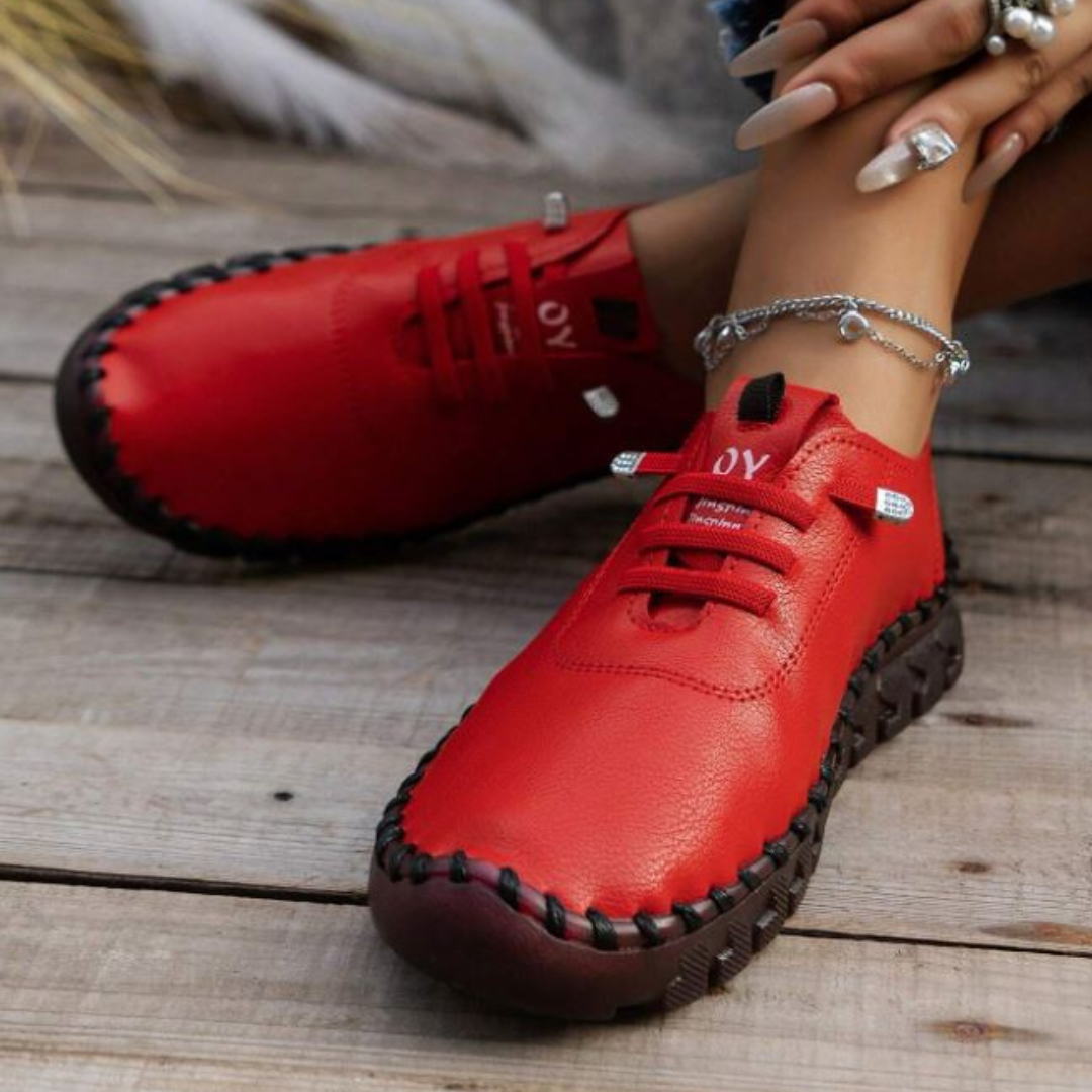 Sapatos Confortáveis Femininos - Mocassins Ortopédicos Leves e Versáteis para Caminhar