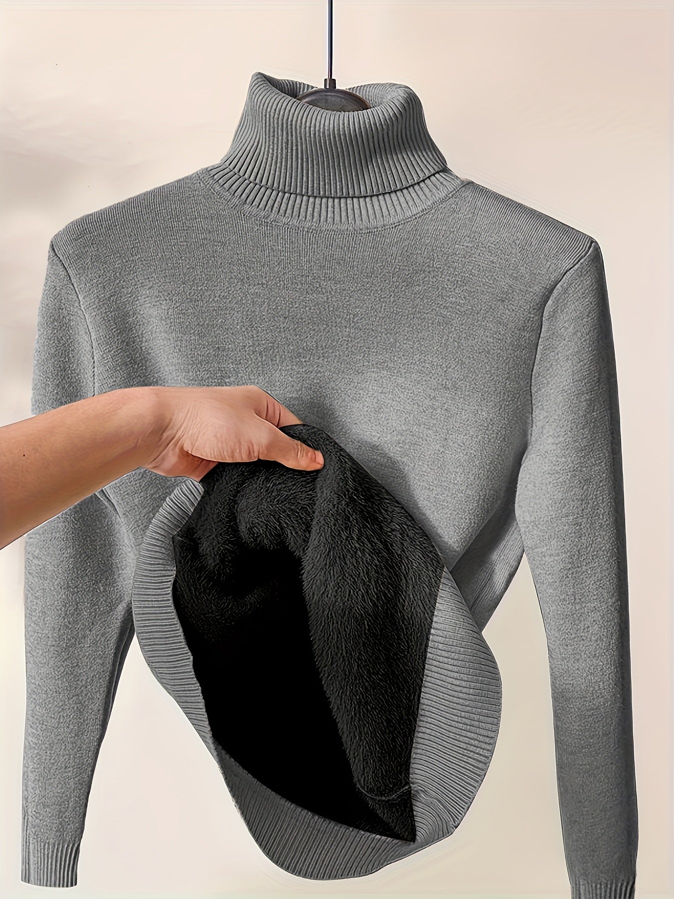 Thermal Turtleneck - Unisex Lightweight Insulated Top | Soft Breathable Winter Wear