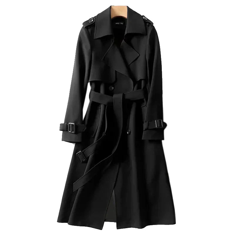 Women's Trench Coat – Lightweight Waterproof Slim Fit Classic Outerwear