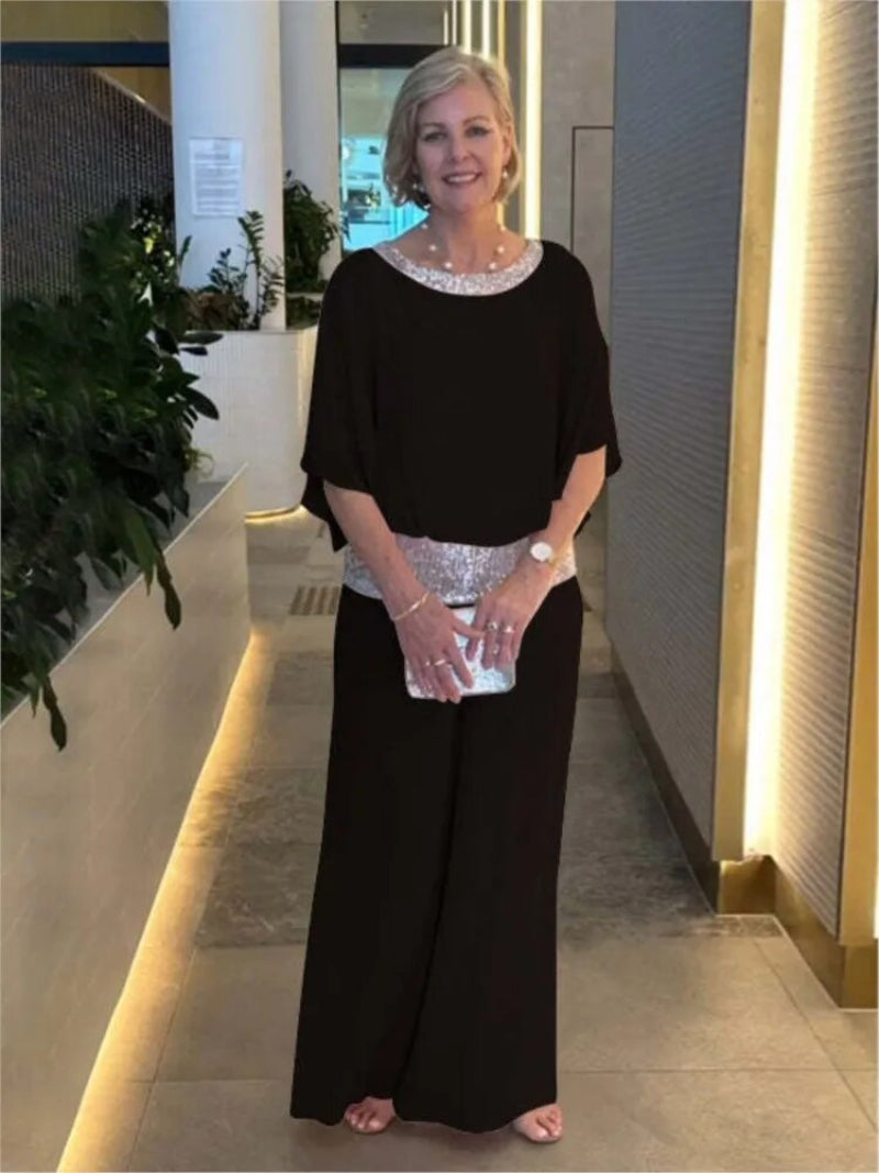 Formal Co-Ord Set – Tailored Co-Ord Outfit With Structured Fabric Blend