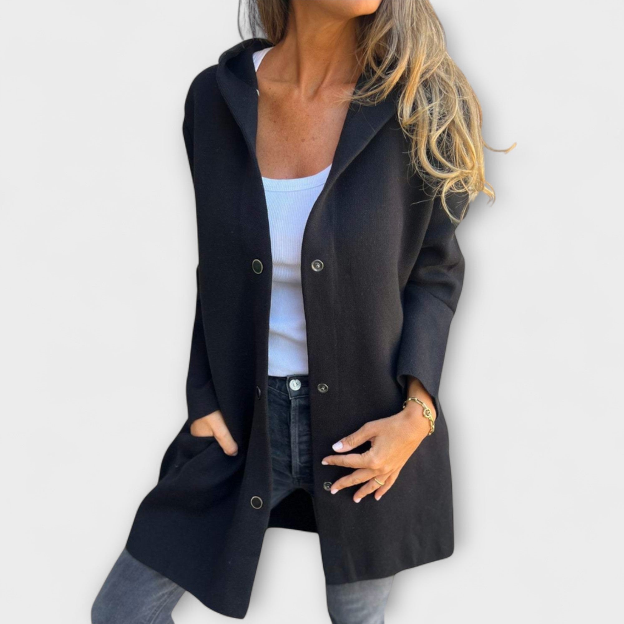 Elegante Jacke – Komfortable Damenjacke Aus Premium Stoff | Übergangsjacke Damen Büro Outfit