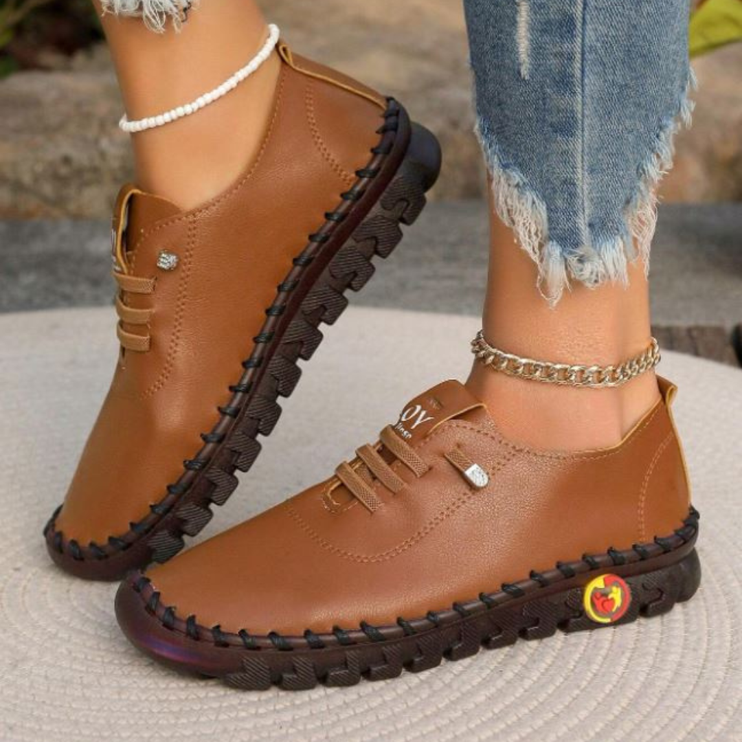 Sapatos Confortáveis Femininos - Mocassins Ortopédicos Leves e Versáteis para Caminhar