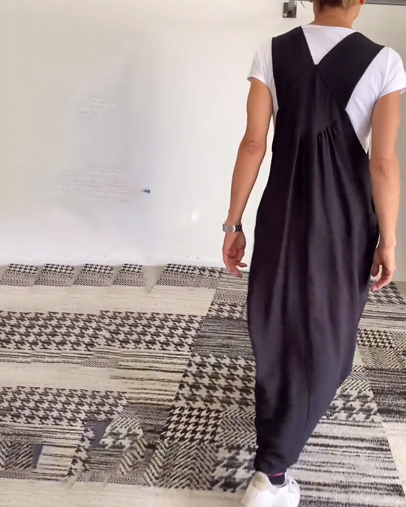 Effortless Strap Dress – Women's Summer Dress With Adjustable Straps & Relaxed Fit