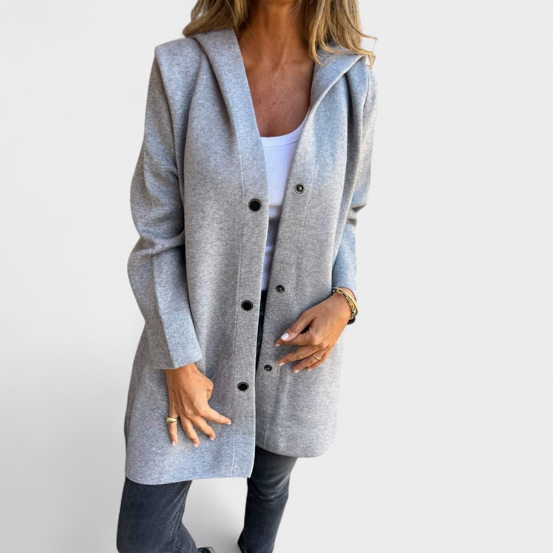 Casaco Urbano Com Capuz – Versátil, Leve e Confortável Para Inverno Casual