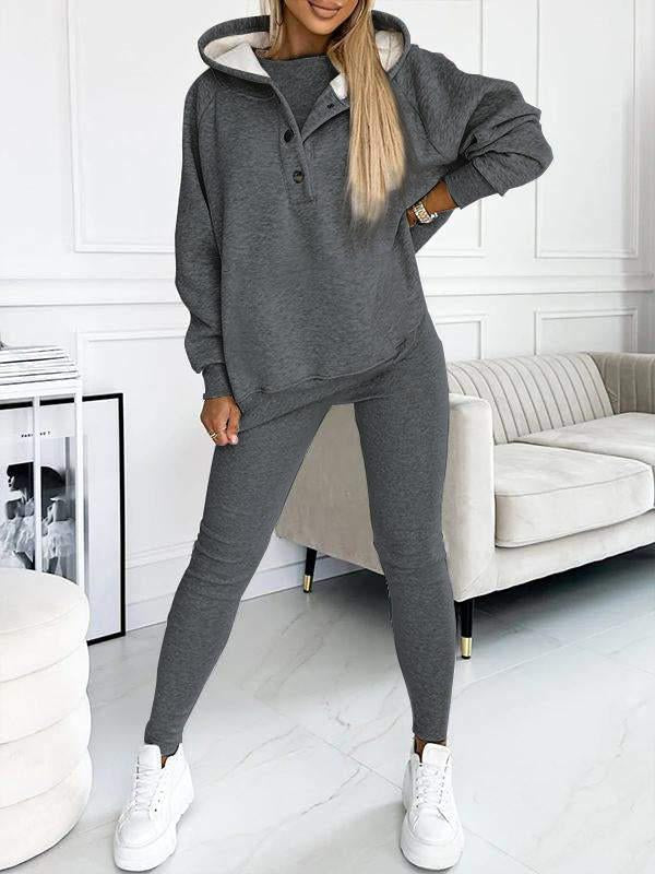 Relaxed Comfort Set – Women's Loungewear With Soft Breathable Fabric & Stylish Fit