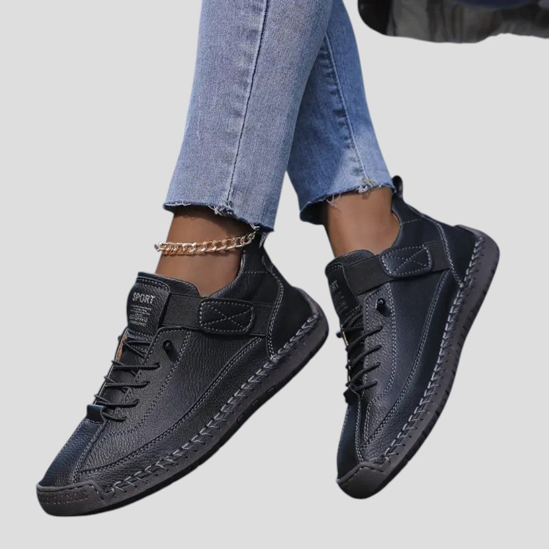 Comfortable Orthopedic Shoes – Lightweight Sneakers With Arch Support & Breathable Leather