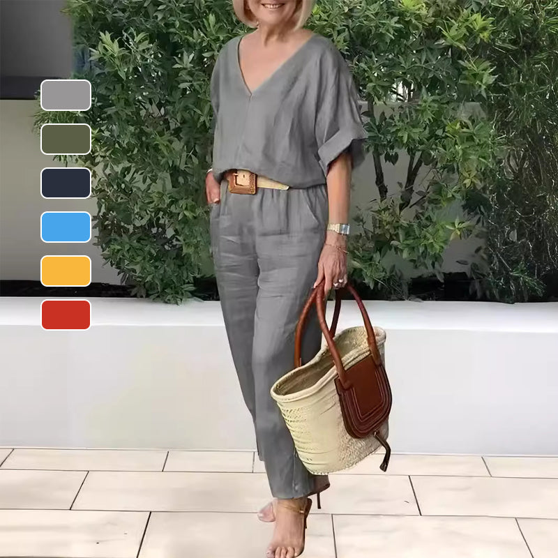 Pocket Lounge Set – Comfortable Two-Piece Loungewear With Functional Pockets