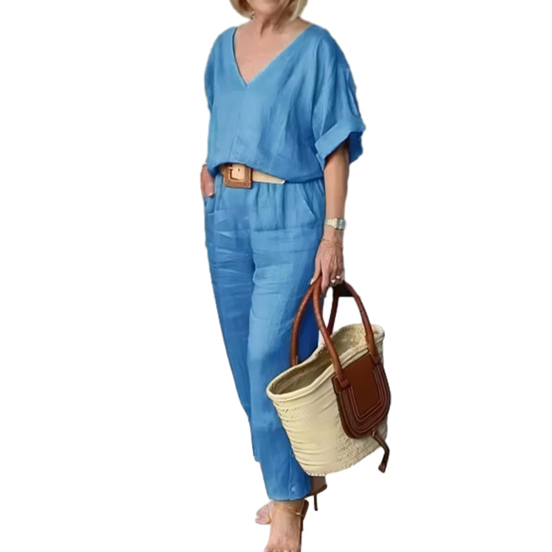 Pocket Lounge Set – Comfortable Two-Piece Loungewear With Functional Pockets