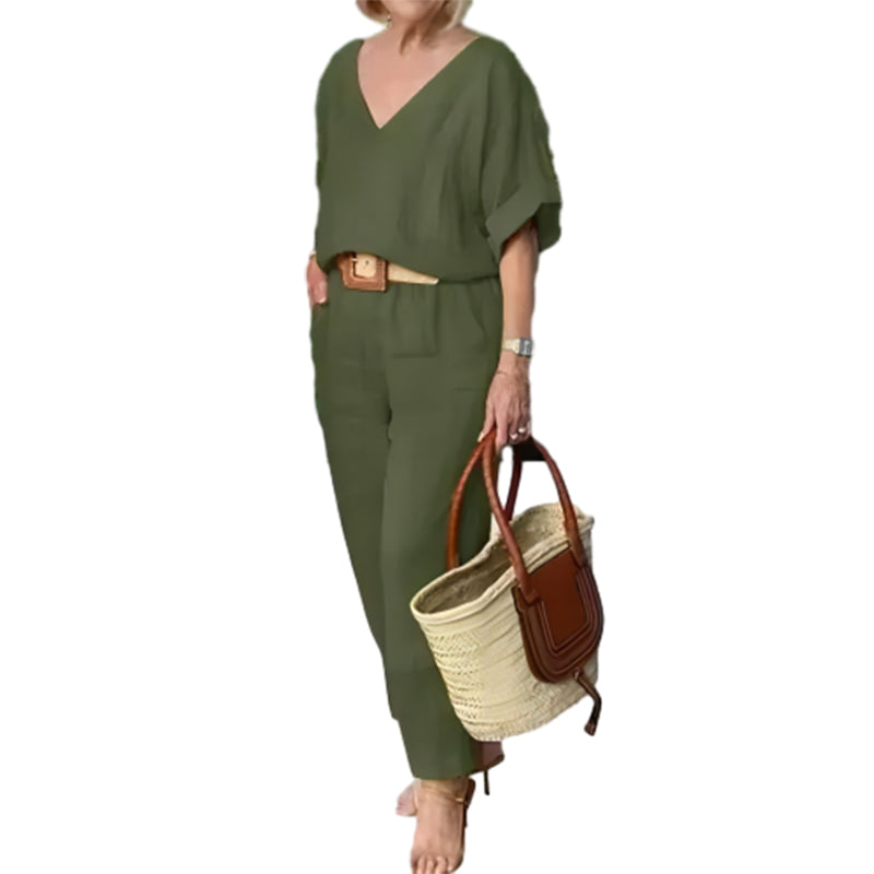 Pocket Lounge Set – Comfortable Two-Piece Loungewear With Functional Pockets