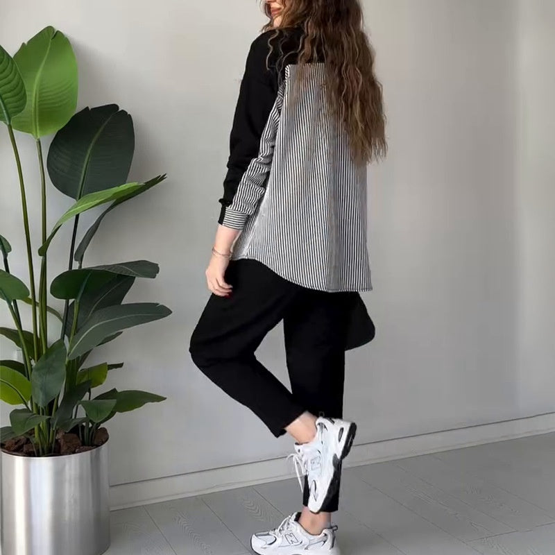 Two-Piece Lounge Set – Women's Loungewear | Soft Fabric, Relaxed Fit Outfit