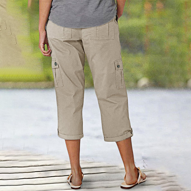Summer Cargo Pants – Lightweight Breathable Fabric | Relaxed Fit Utility Style