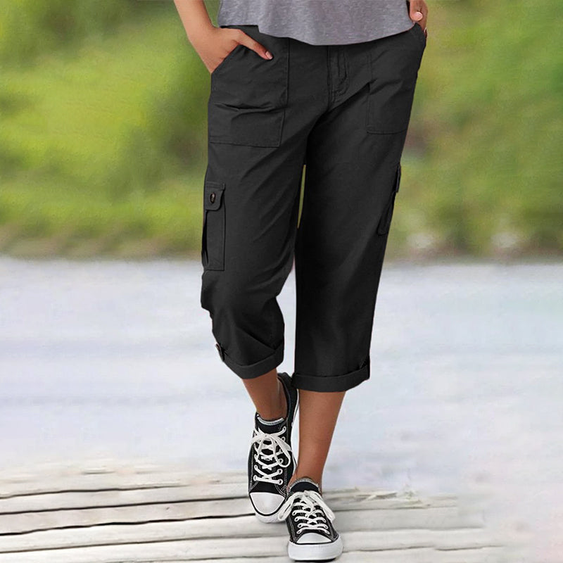 Summer Cargo Pants – Lightweight Breathable Fabric | Relaxed Fit Utility Style