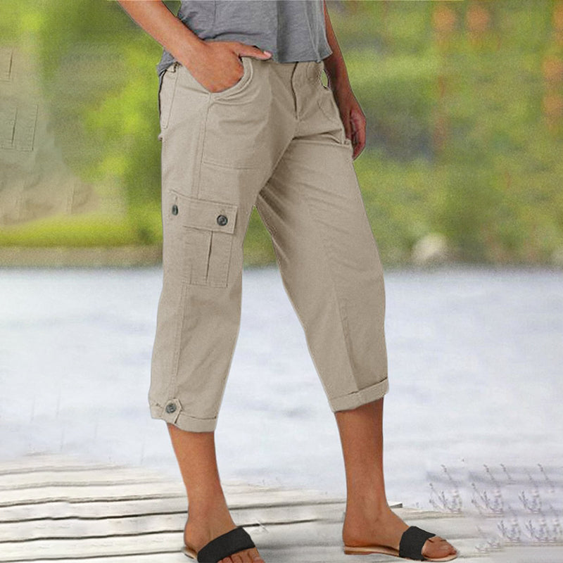 Summer Cargo Pants – Lightweight Breathable Fabric | Relaxed Fit Utility Style