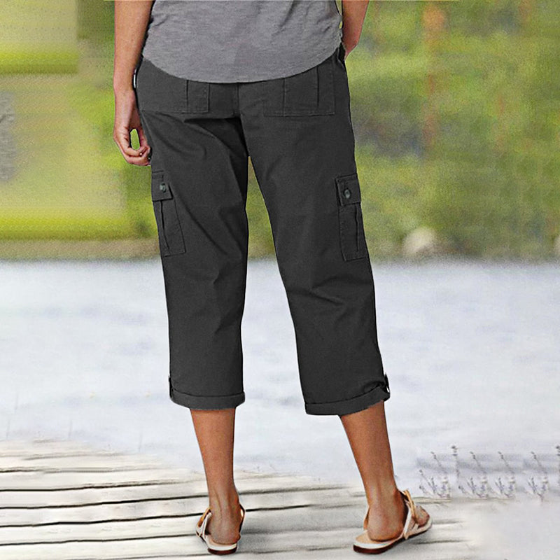Summer Cargo Pants – Lightweight Breathable Fabric | Relaxed Fit Utility Style