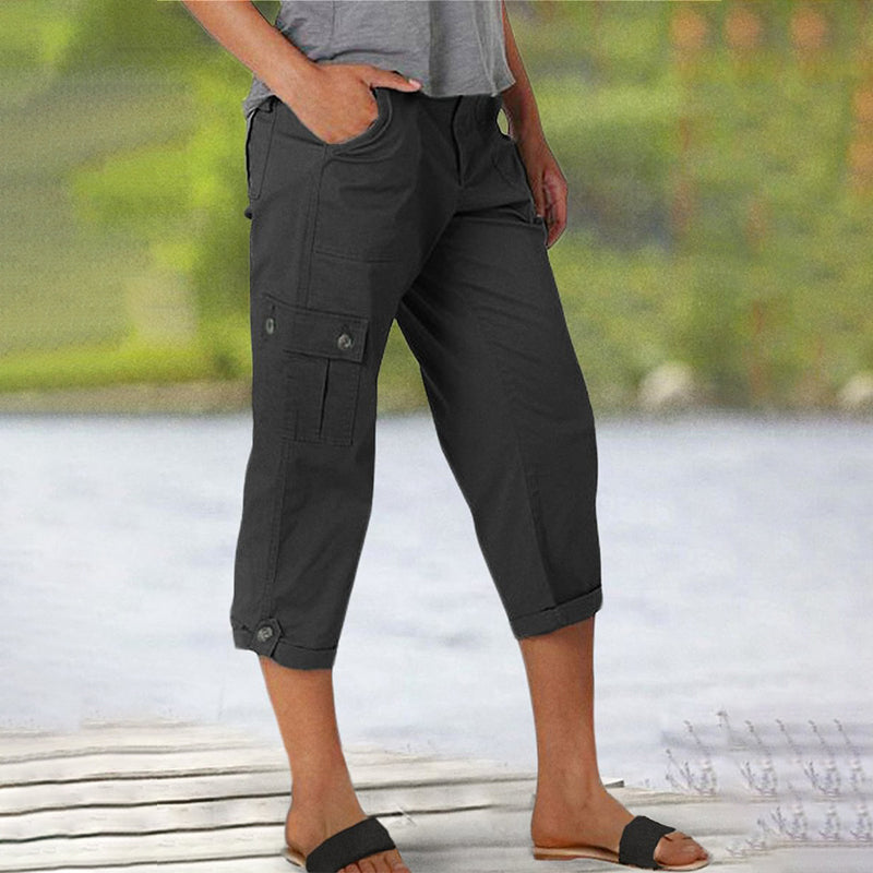 Summer Cargo Pants – Lightweight Breathable Fabric | Relaxed Fit Utility Style