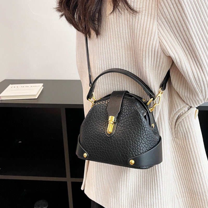 Trendy Block Bag – Structured Tote With Shoulder Strap & Organized Compartments