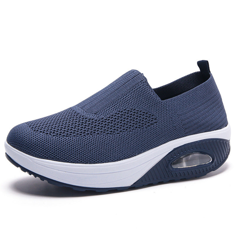 Stylish Casual Sneakers – Lightweight Breathable Sneakers with Cushioned Insoles