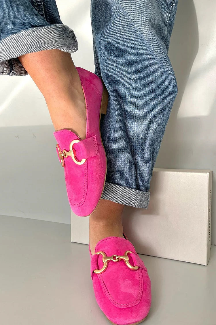 Elegant Loafers | Women's Loafers with Polished Metallic Detail & Cushioned Insole