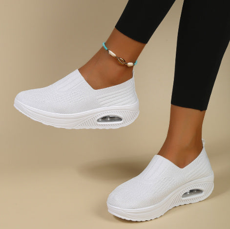 Stylish Casual Sneakers – Lightweight Breathable Sneakers with Cushioned Insoles