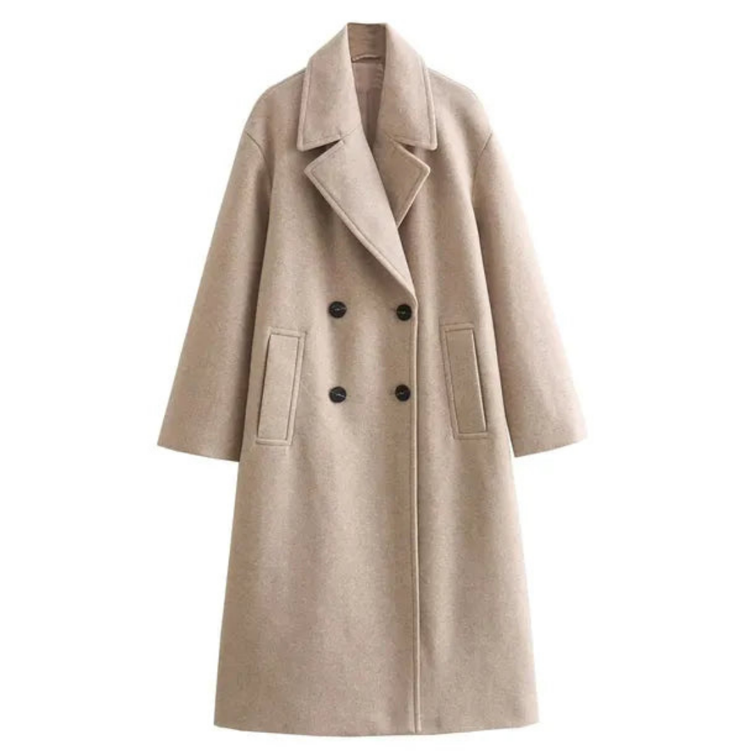 Women's Trench Coat - Stylish Winter Coat | Insulated Water Repellent Outerwear