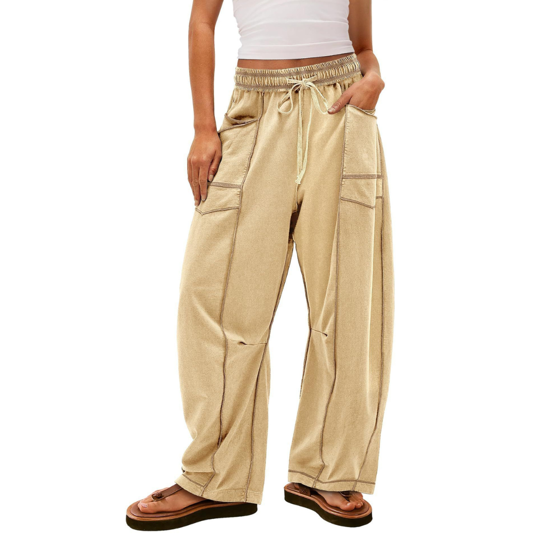 Baggy Lounge Pants – Chic Relaxed Fit Pants With Elastic Waistband | Unisex