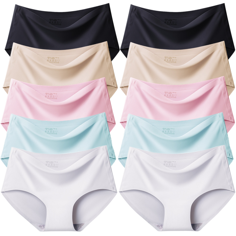Calcinha Sem Costura Kit 10 Peças - Conforto Para o Dia Todo, Segunda Pele