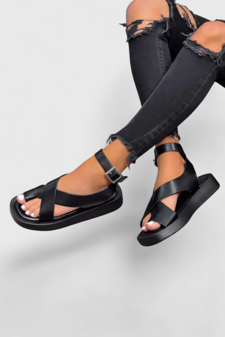 Elegant Sandals – Women's Cushioned Sole Summer Footwear | Lightweight Design