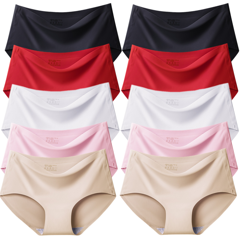 Calcinha Sem Costura Kit 10 Peças - Conforto Para o Dia Todo, Segunda Pele