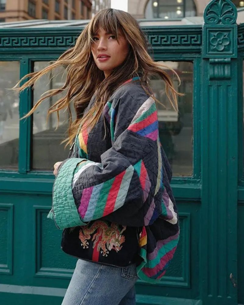 Retro Style Jacket – Vintage Women's Lightweight Casual Outerwear by Liora's Boutique