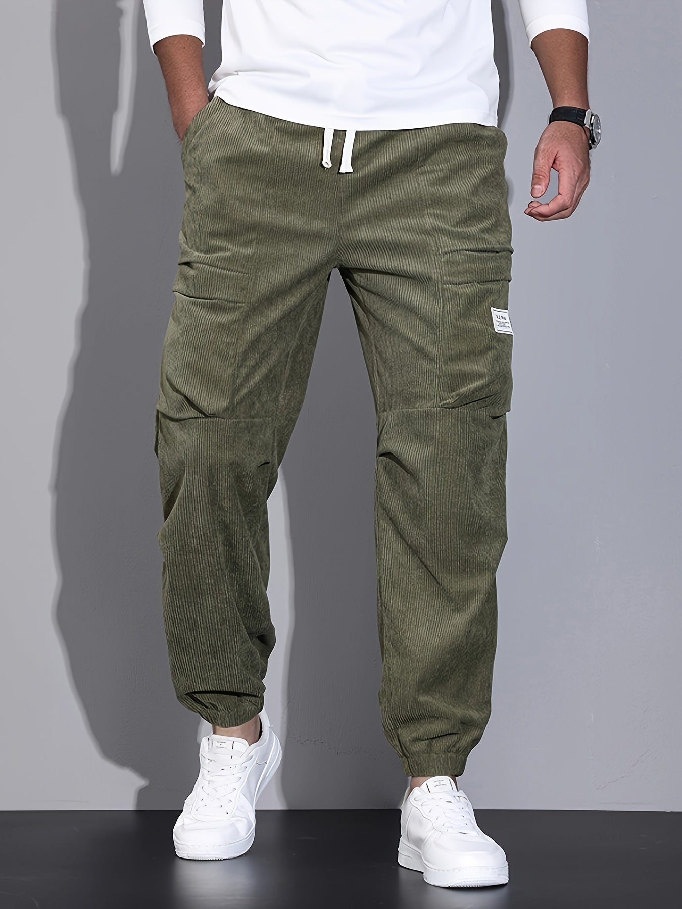Cargo Pants – Men's Cargo Pants With Multiple Pockets | Adjustable Drawstring