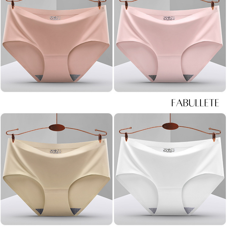 Calcinha Sem Costura Kit 10 Peças - Conforto Para o Dia Todo, Segunda Pele