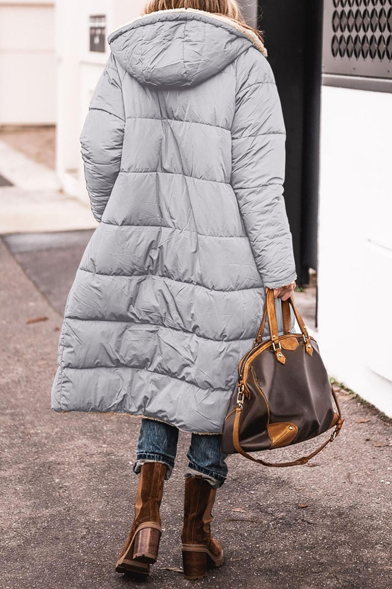 Elegant Reversible Coat – Premium Long Warm Winter Outerwear | Liora's Boutique