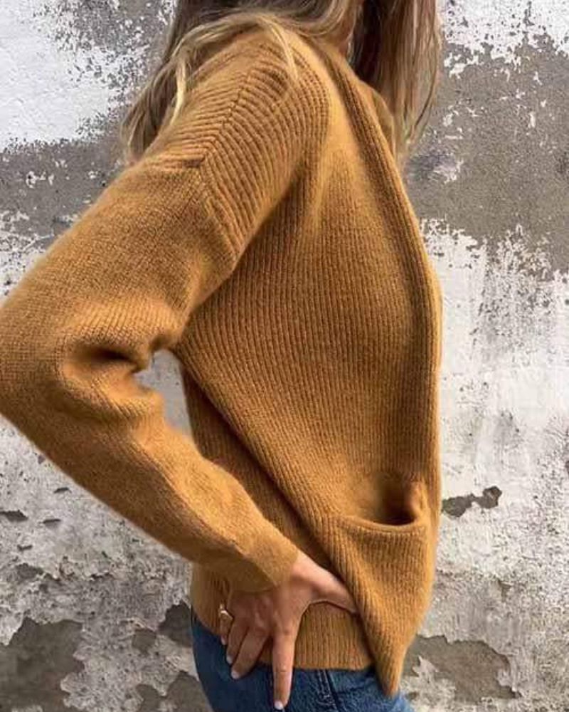 Cozy Cotton Cardigan – Women's Relaxed Fit Sweater | Soft Breathable Knitwear