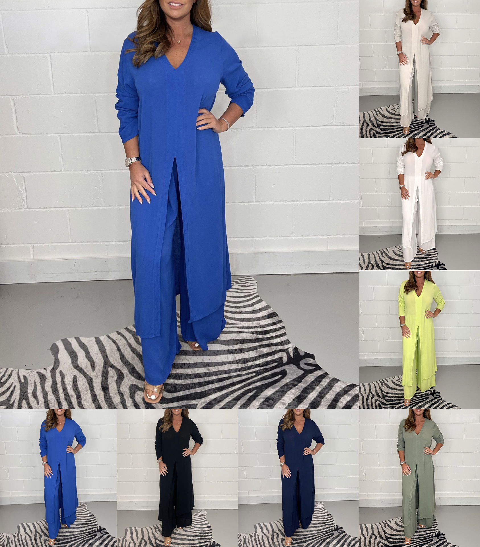 Effortless Summer Set – Lightweight Two-Piece Outfit | Breathable Fabric & Relaxed Fit