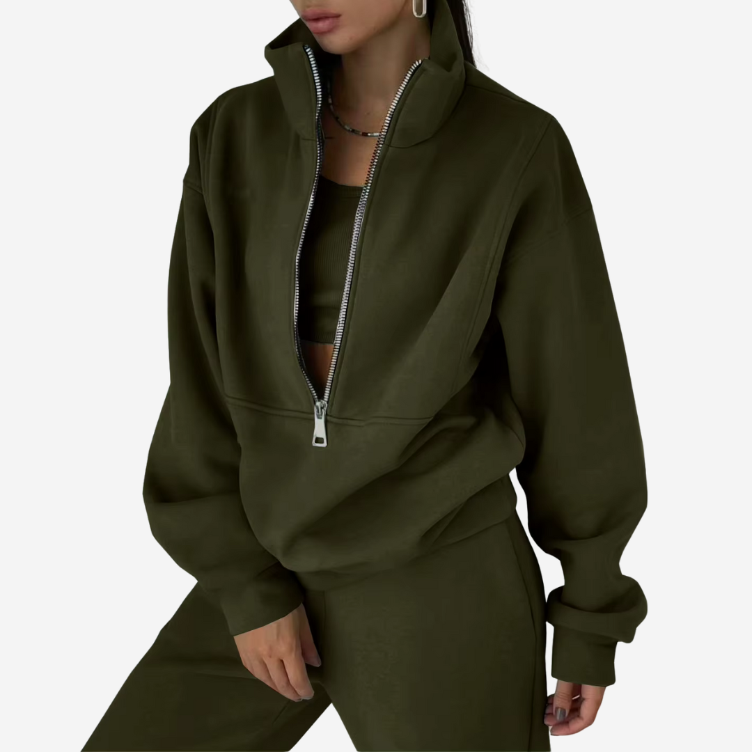 Two-Piece Set – Women's Casual Lounge Wear | Soft Breathable Fabric