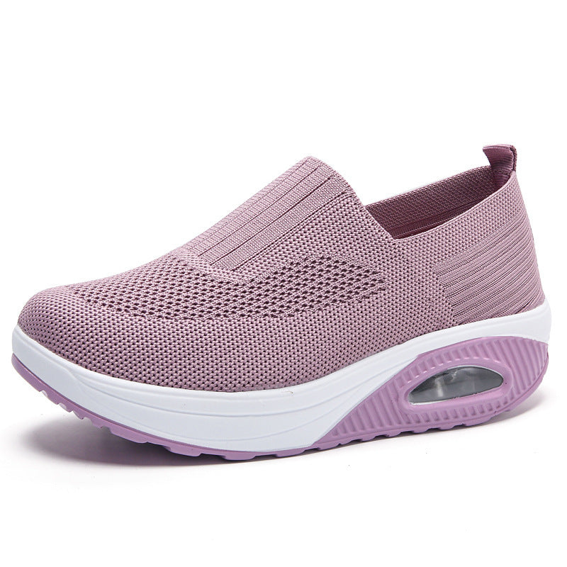 Stylish Casual Sneakers – Lightweight Breathable Sneakers with Cushioned Insoles