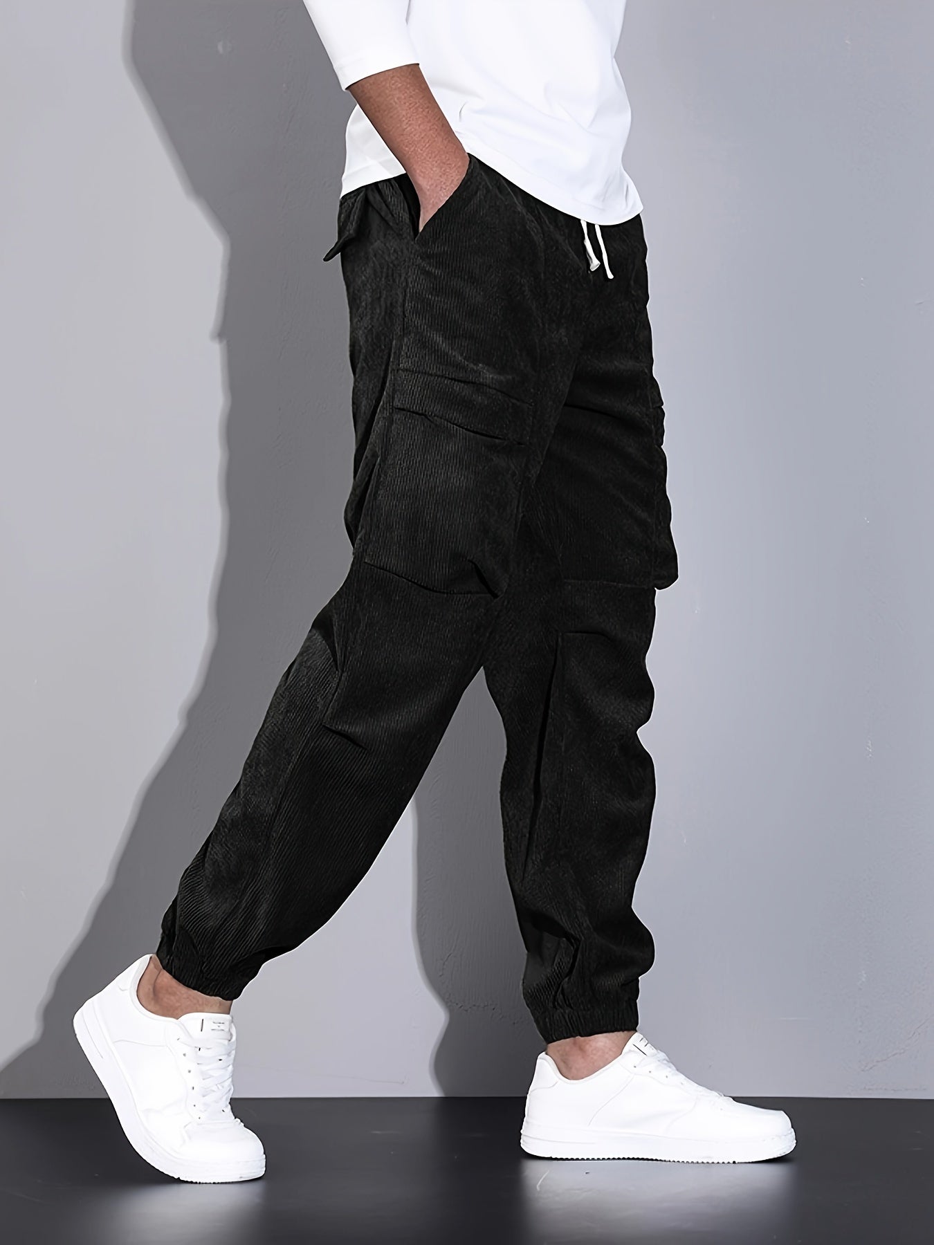 Cargo Pants – Men's Cargo Pants With Multiple Pockets | Adjustable Drawstring