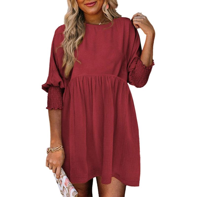 Effortless Mini Dress – Lightweight Summer Dress With Relaxed Fit & Chic Style