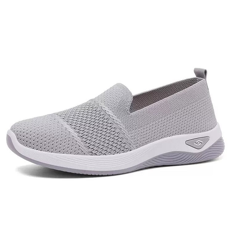 Orthopedic Slip-On Sneakers – Supportive Comfort Lightweight Walking Shoes for Women
