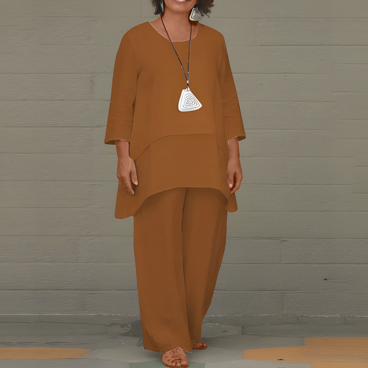 Timeless Linen Set – Breathable Linen Outfit Set With Flowy Silhouette Style
