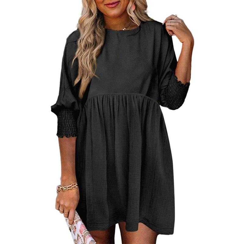 Effortless Mini Dress – Lightweight Summer Dress With Relaxed Fit & Chic Style