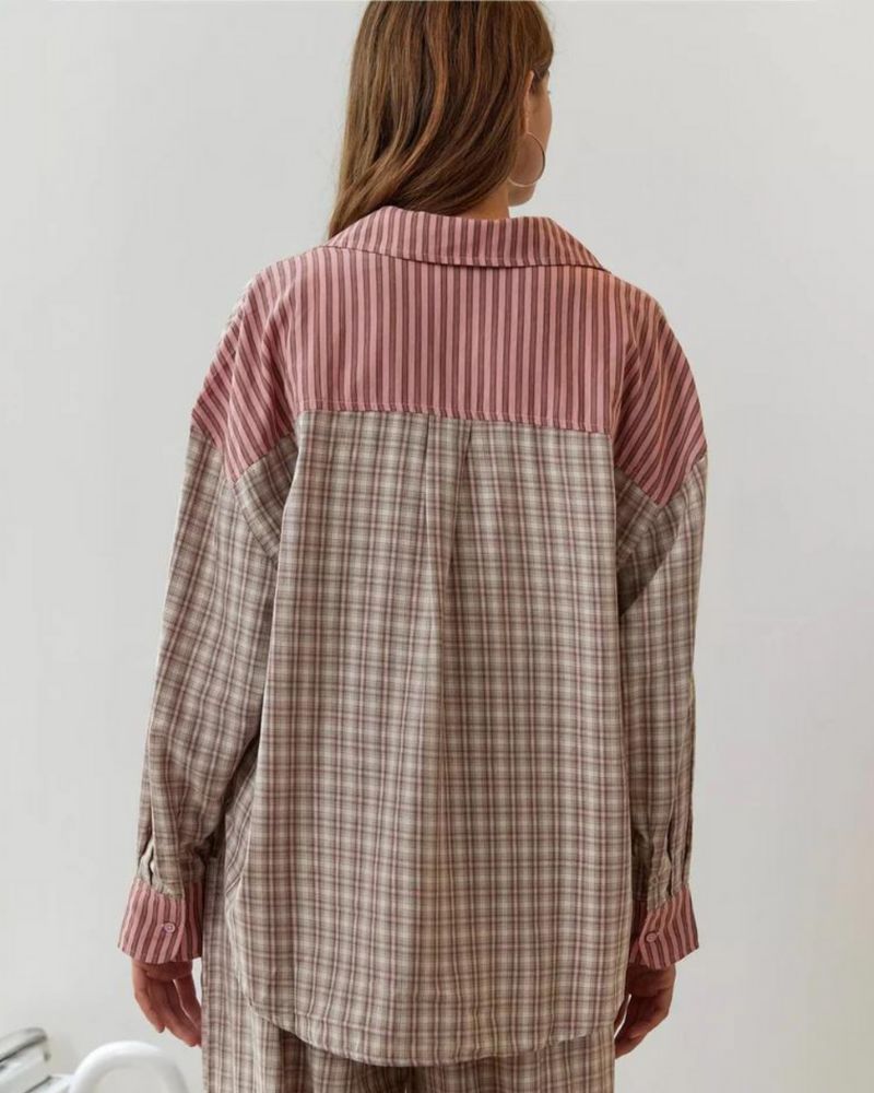 Relaxed Nightwear Set – Comfortable Loungewear Two-Piece Sleep Set for Women