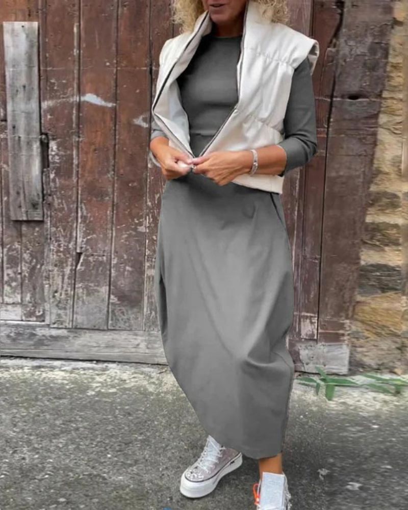 Timeless Day-to-Night Dress – Versatile Women's Dress With Classic Silhouette